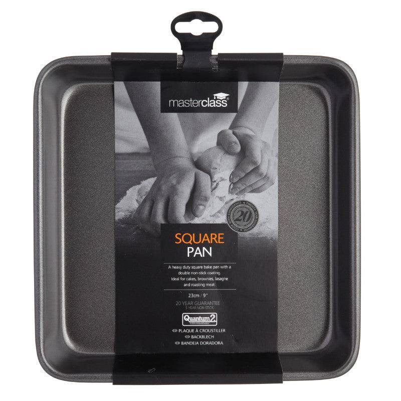 Masterclass Non-Stick Square Cake Tin - 23cm - Potters Cookshop