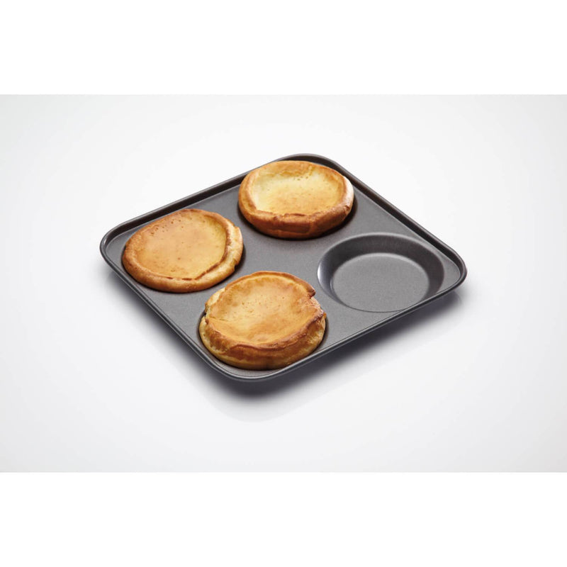 Masterclass Non-Stick Yorkshire Pudding Pan - 4 Hole - Potters Cookshop