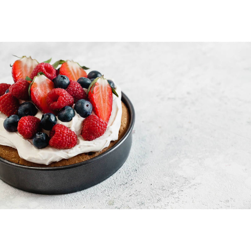 Masterclass Loose Base Round Cake Tin - 20cm - Potters Cookshop