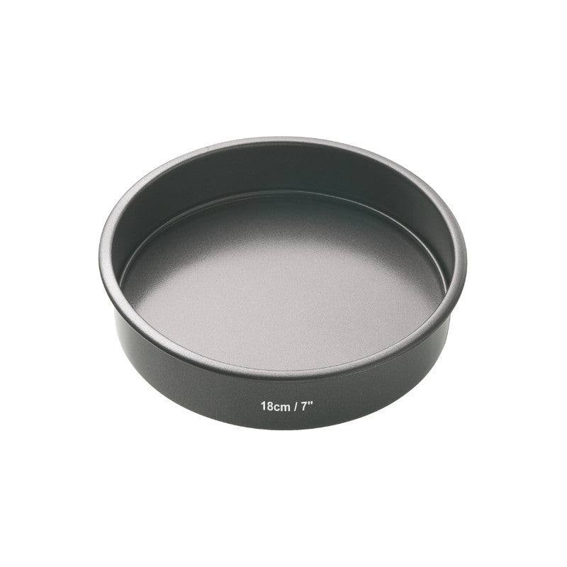 Masterclass Loose Base Round Sandwich Tin - 18cm - Potters Cookshop