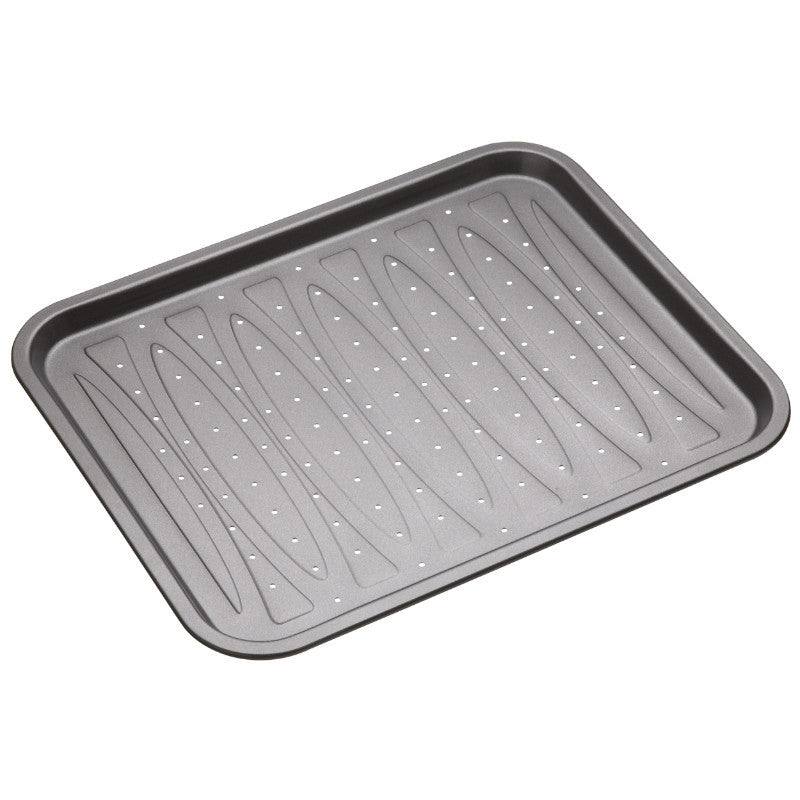 Masterclass Non-Stick Rectangle Crisping Tray - 39cm - Potters Cookshop