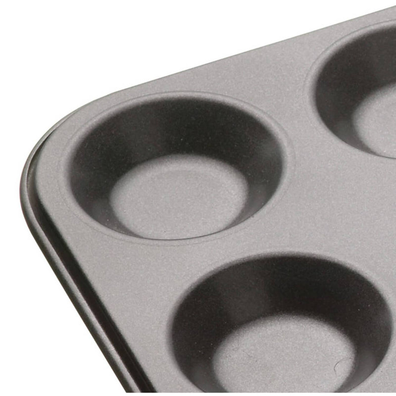 Masterclass Non-Stick Shallow Tin - 12 Hole - Potters Cookshop