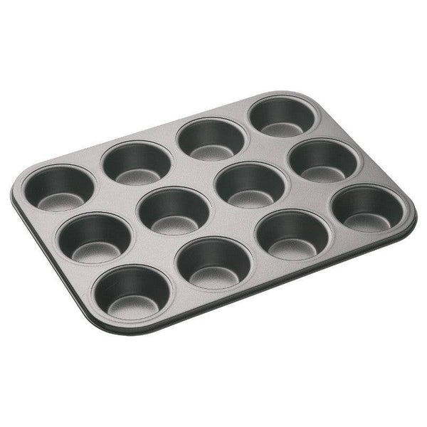 Masterclass Non-Stick Deep Baking Pan - 12 Hole - Potters Cookshop