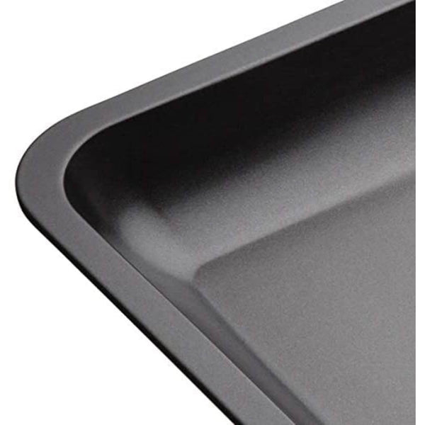 Masterclass Non-Stick Rectangle Sloped Roasting Pan - 39cm - Potters Cookshop