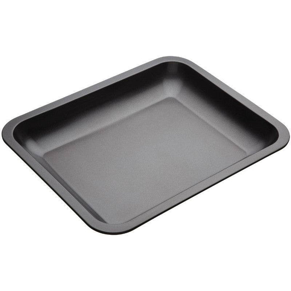 Masterclass Non-Stick Rectangle Sloped Roasting Pan - 39cm - Potters Cookshop