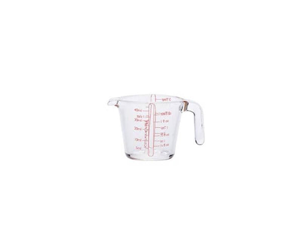 KitchenCraft Glass Mini Measuring Jug - 50ml - Potters Cookshop