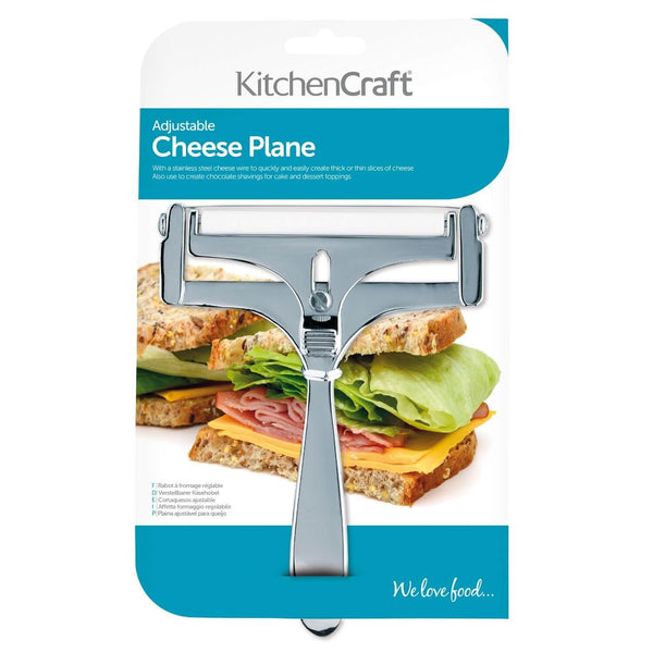 KitchenCraft Deluxe Adjustable Cheese Planer - Potters Cookshop