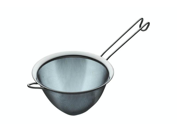 KitchenCraft Stainless Steel Conical Sieve - 18cm - Potters Cookshop