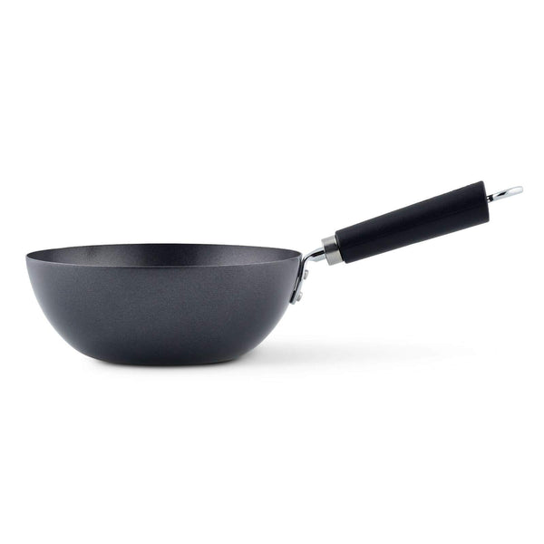 Ken Hom Excellence Non-Stick Carbon Steel Wok - 20cm - Potters Cookshop