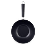 Ken Hom Excellence Non-Stick Carbon Steel Wok - 27cm - Potters Cookshop