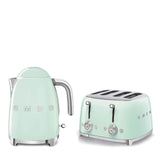 Smeg Jug Kettle & 4 Slice Toaster Set - Pastel Green