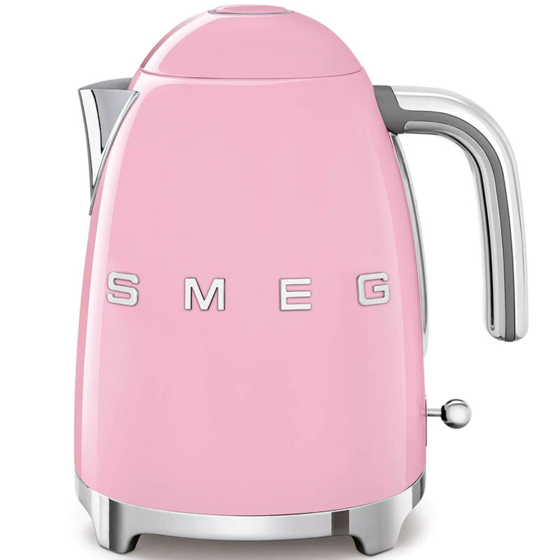 Smeg Jug Kettle & 4 Slice Toaster Set - Pink
