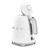 Smeg Jug Kettle & 2 Slice Toaster Set - Matte White