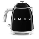 Smeg Mini Kettle & 2 Slice Toaster Set - Black