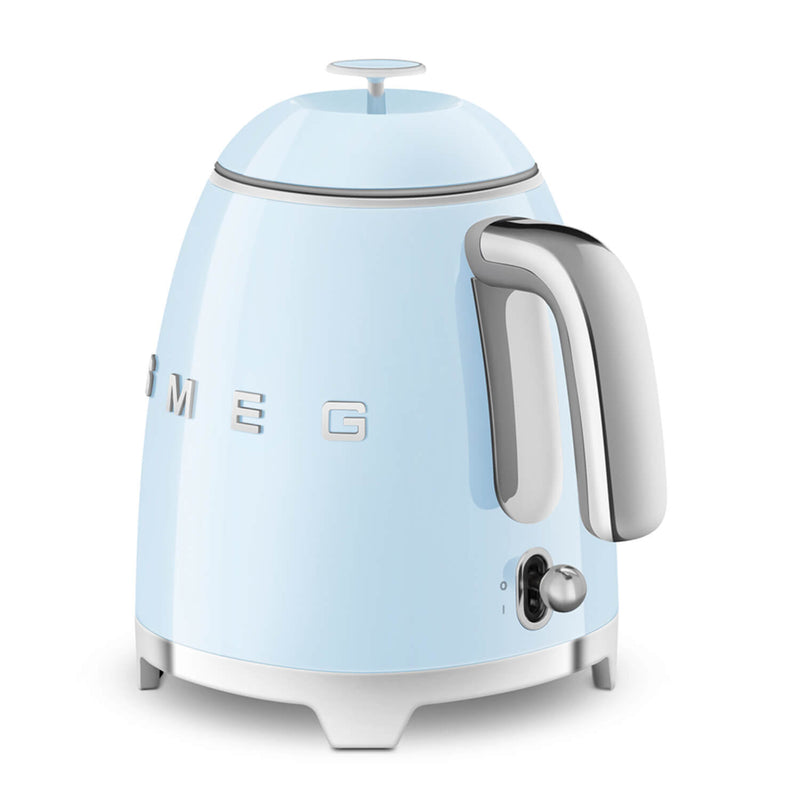 Smeg Mini Kettle & 2 Slice Toaster Set - Pastel Blue