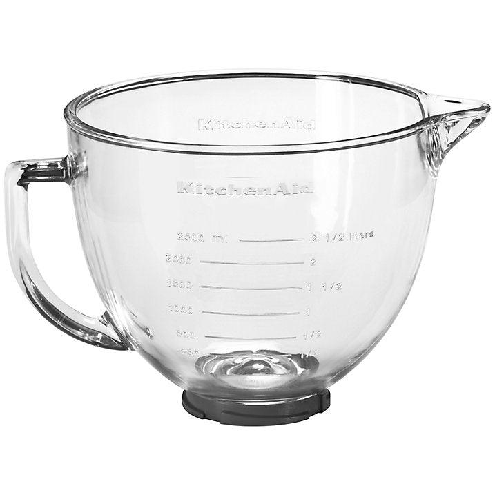 KitchenAid 5KSM5GB Glass Mixing Bowl - 4.8 Litre - Potters Cookshop