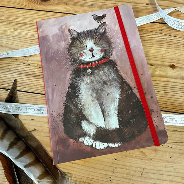 Alex Clark Large Chunky Notebook - Klaus the Cat