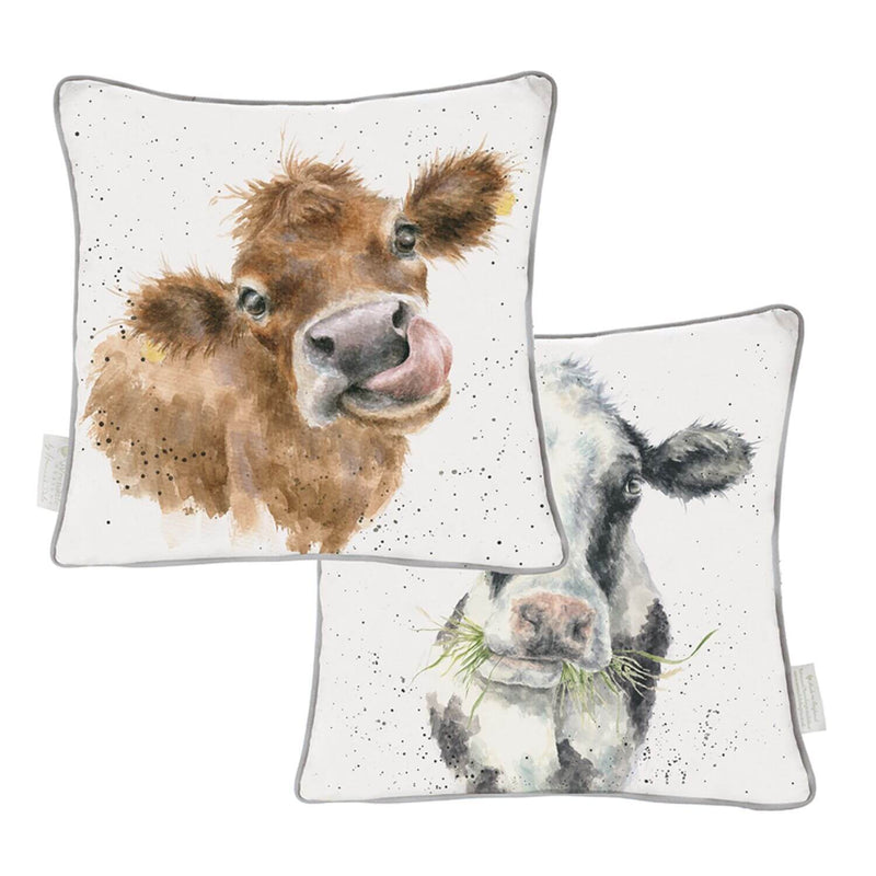 Wrendale Designs by Hannah Dale Statement Cushion - Mooo