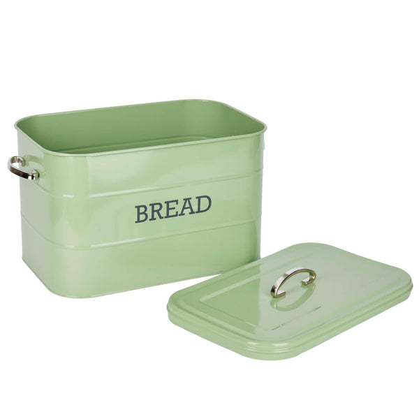 Living Nostalgia Bread Bin - Sage Green - Potters Cookshop