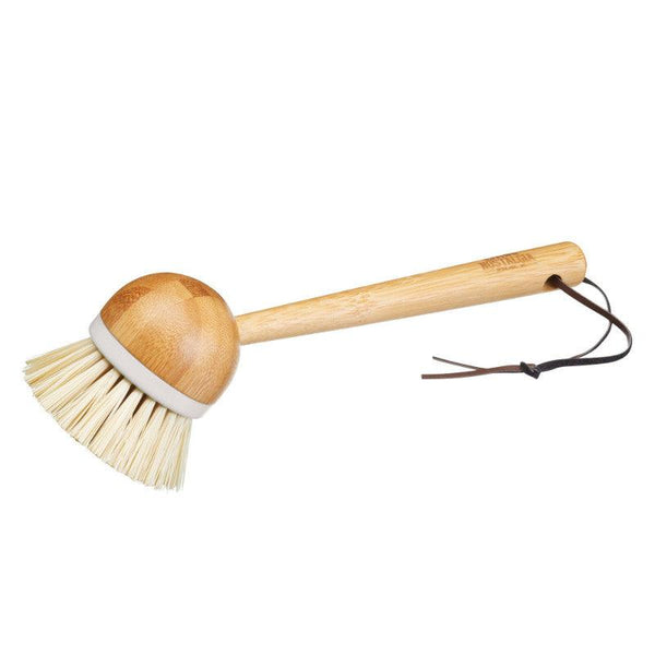 Living Nostalgia Round Bamboo Scrubbing Brush - Potters Cookshop