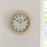 Living Nostalgia Wall Clock - Cream - Potters Cookshop