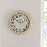 Living Nostalgia Wall Clock - Cream - Potters Cookshop