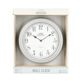 Living Nostalgia Wall Clock - Grey - Potters Cookshop