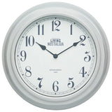 Living Nostalgia Wall Clock - Grey - Potters Cookshop