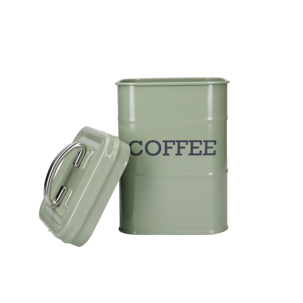 Living Nostalgia Coffee Canister - Sage Green - Potters Cookshop