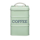 Living Nostalgia Coffee Canister - Sage Green - Potters Cookshop