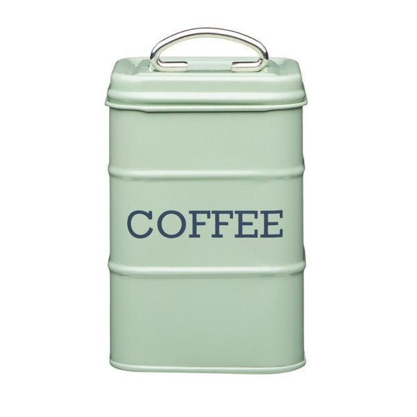 Living Nostalgia Coffee Canister - Sage Green - Potters Cookshop