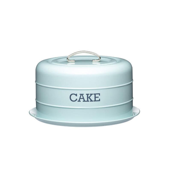 Living Nostalgia Cake Storage Tin - Blue - Potters Cookshop