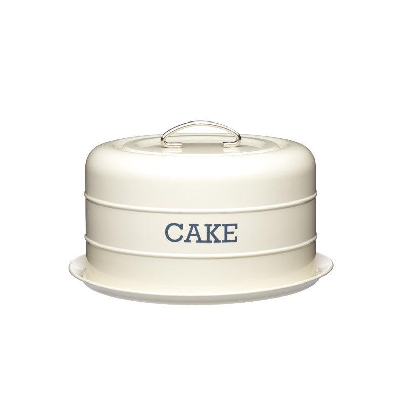 Living Nostalgia Cake Storage Tin - Cream - Potters Cookshop