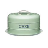 Living Nostalgia Cake Tin - Sage Green - Potters Cookshop