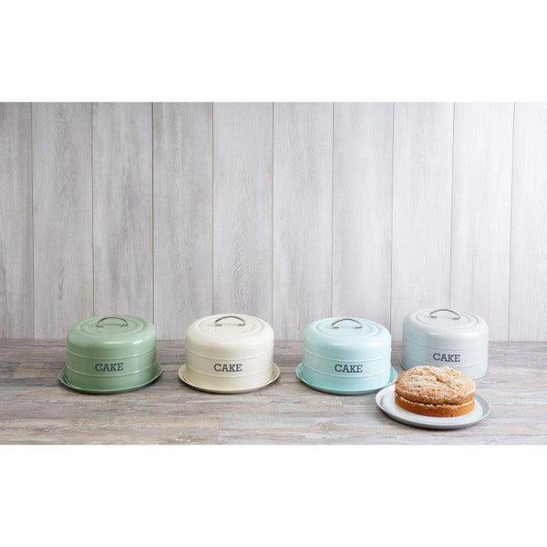 Living Nostalgia Cake Tin - Sage Green - Potters Cookshop