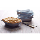 Living Nostalgia Oblong Enamel Pie Dish - 22cm - Potters Cookshop