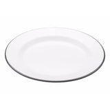 Living Nostalgia Enamel Dinner Plate - 24cm - Potters Cookshop