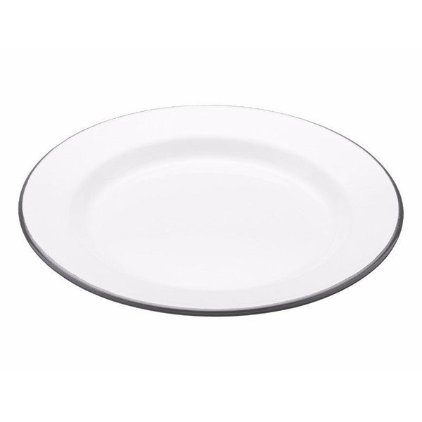 Living Nostalgia Enamel Dinner Plate - 24cm - Potters Cookshop