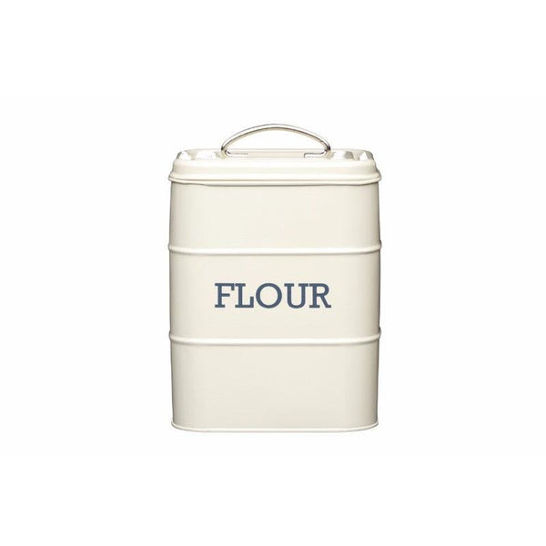 Living Nostalgia Flour Canister - Cream - Potters Cookshop