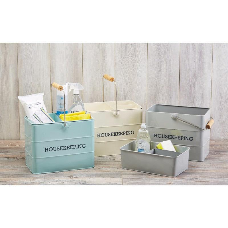 Living Nostalgia Housekeeping Tin - Grey - Potters Cookshop