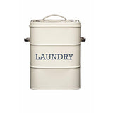 Living Nostalgia Laundry Soap Canister - Cream - Potters Cookshop
