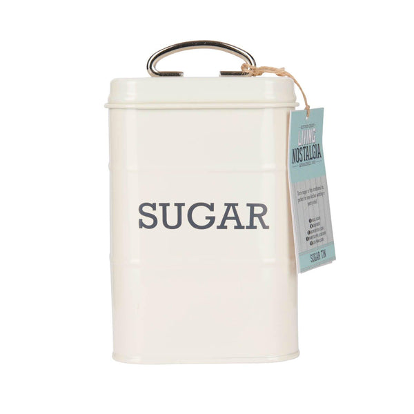 Living Nostalgia Sugar Tin - Cream - Potters Cookshop