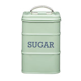 Living Nostalgia Sugar Tin - Sage Green - Potters Cookshop