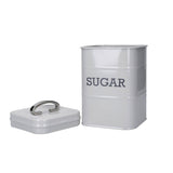 Living Nostalgia Sugar Tin - Grey - Potters Cookshop