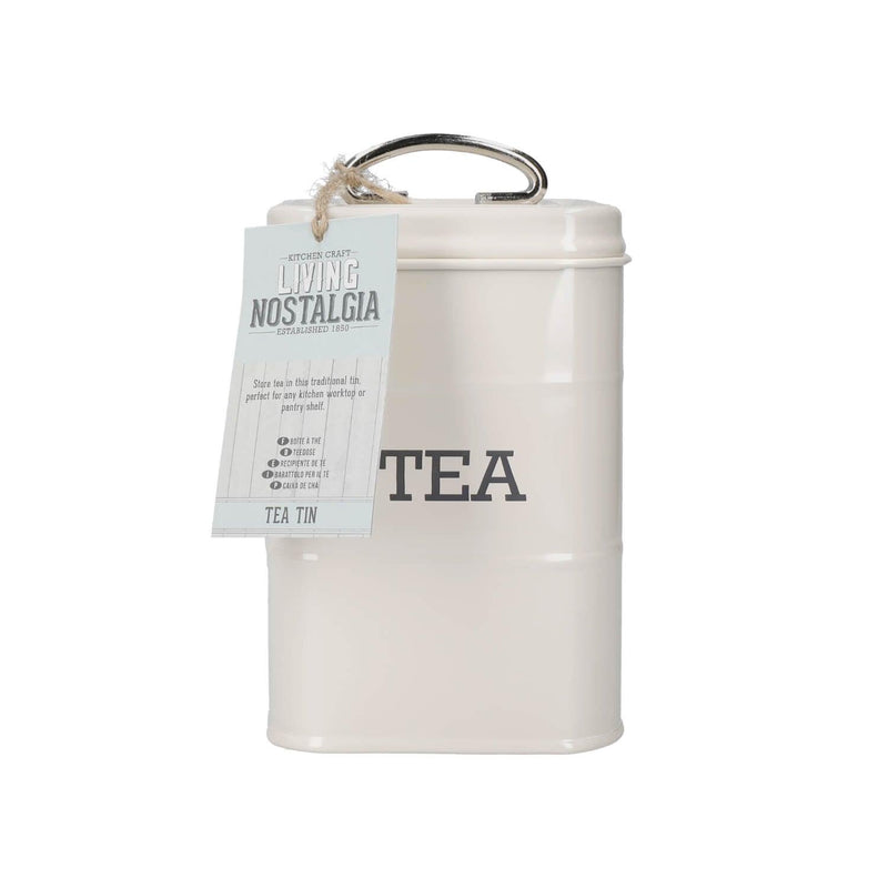 Living Nostalgia Tea Tin - Cream - Potters Cookshop