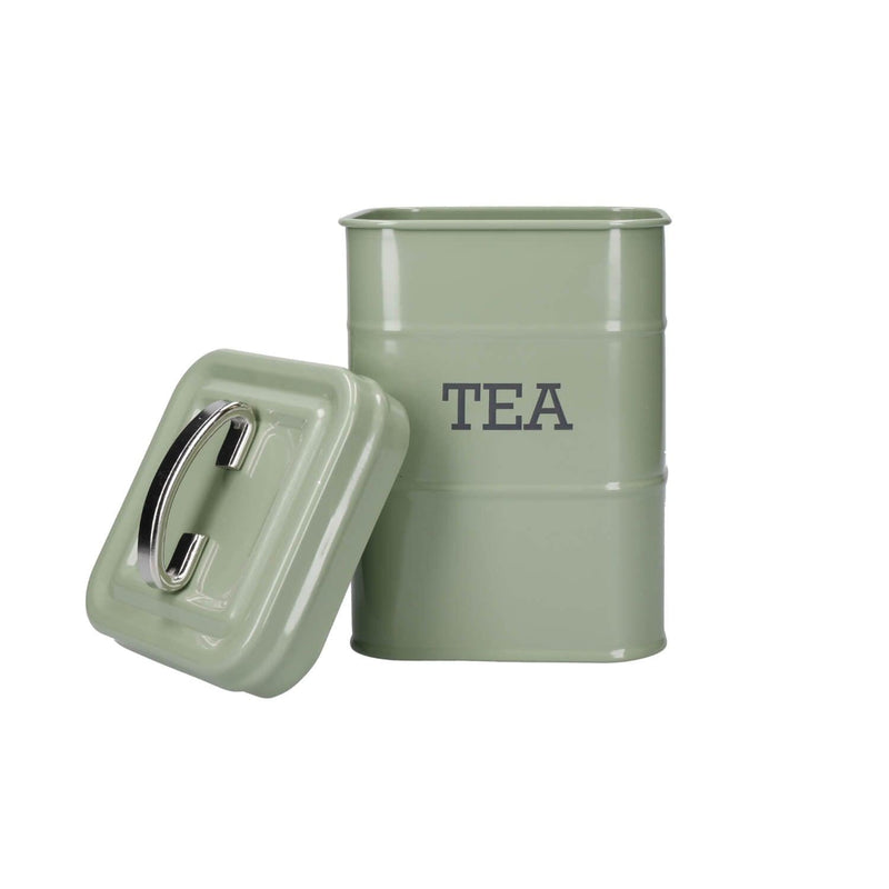 Living Nostalgia Tea Canister - Sage Green - Potters Cookshop
