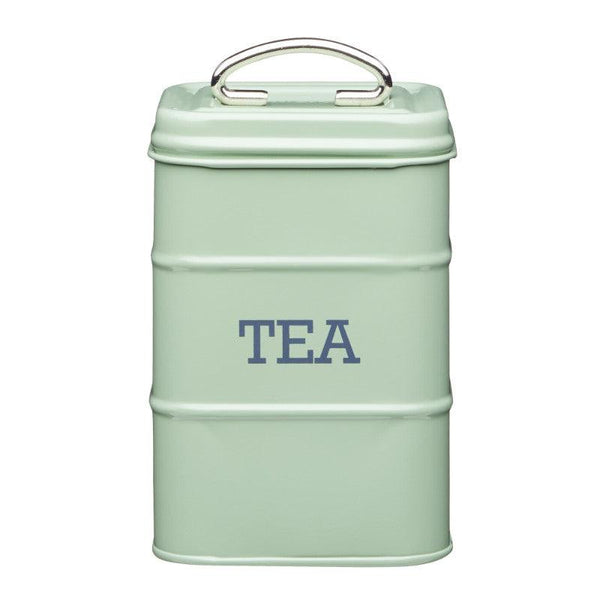 Living Nostalgia Tea Canister - Sage Green - Potters Cookshop