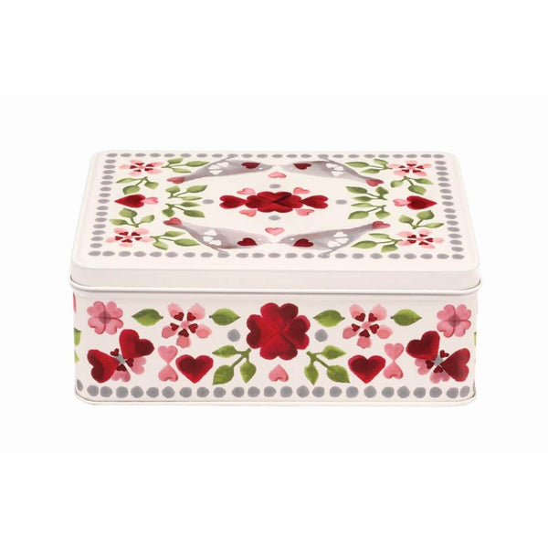 Emma Bridgewater Deep Rectangular Tin - Love Birds