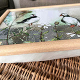 Alex Clark Lap Tray - Puffins