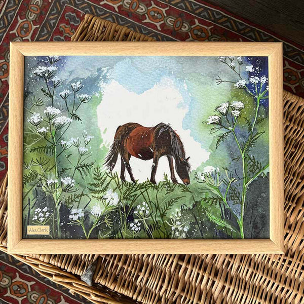 Alex Clark Lap Tray - Horse & Cow Parsley